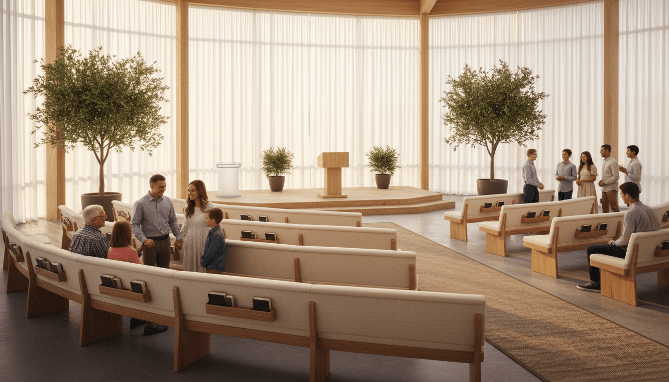 Valley Bible Baptist Church building in Española, New Mexico